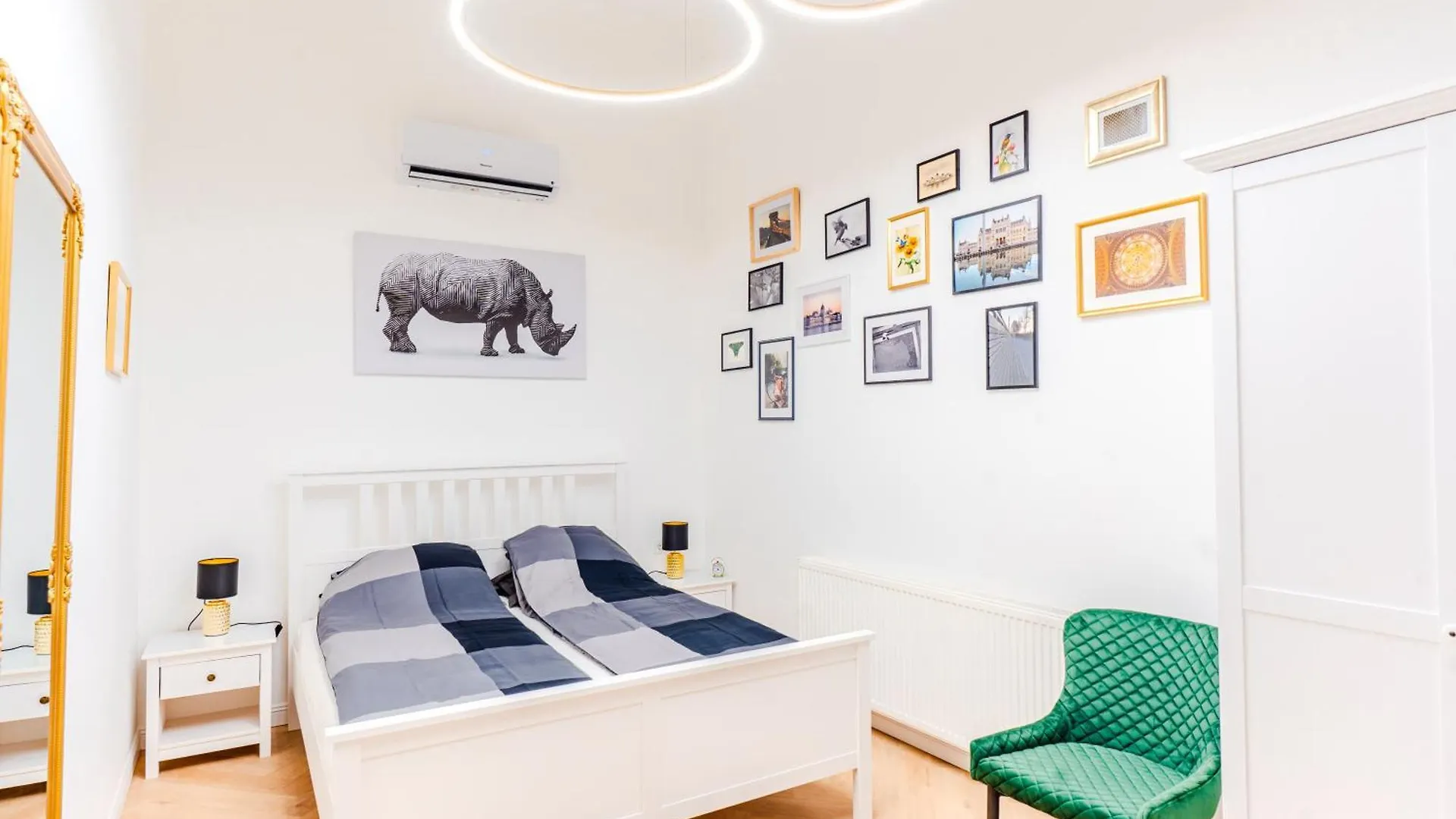 2 Bedrooms And 1 Living Room Your Modern Home In Budapešť Apartmán
